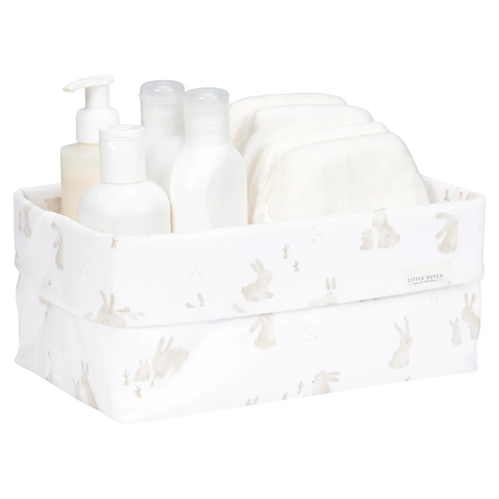 Little Dutch Commodemandje groot - Wit - Newborn Naturals - Baby Bunny