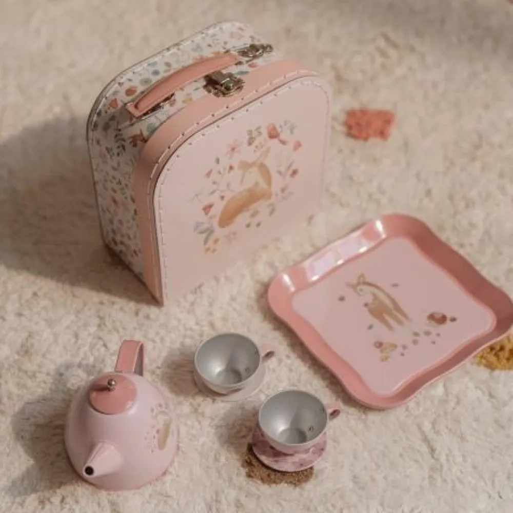 Little Dutch 7-delig Theeset - Meerkleurig - Fairy Garden