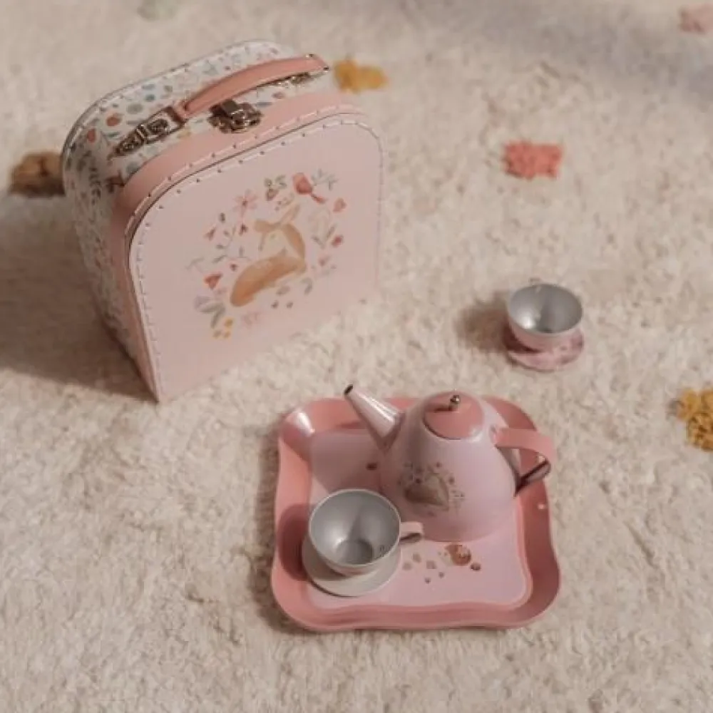 Little Dutch 7-delig Theeset - Meerkleurig - Fairy Garden