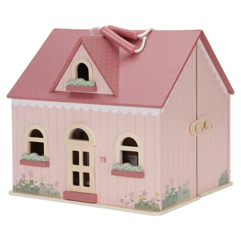 Little Dutch Draagbaar poppenhuis hout