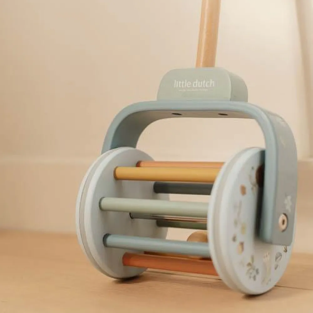 Little Dutch Duwstok - Blauw - Forest Friends