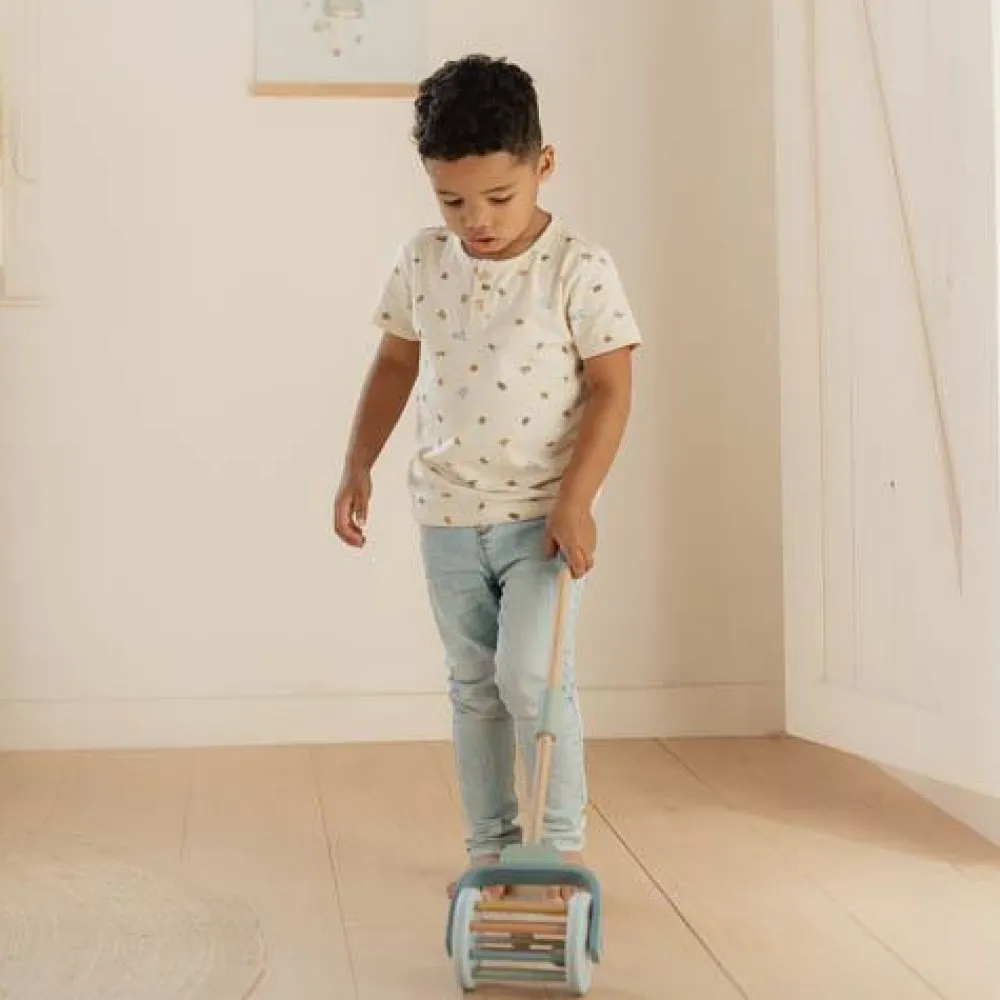 Little Dutch Duwstok - Blauw - Forest Friends