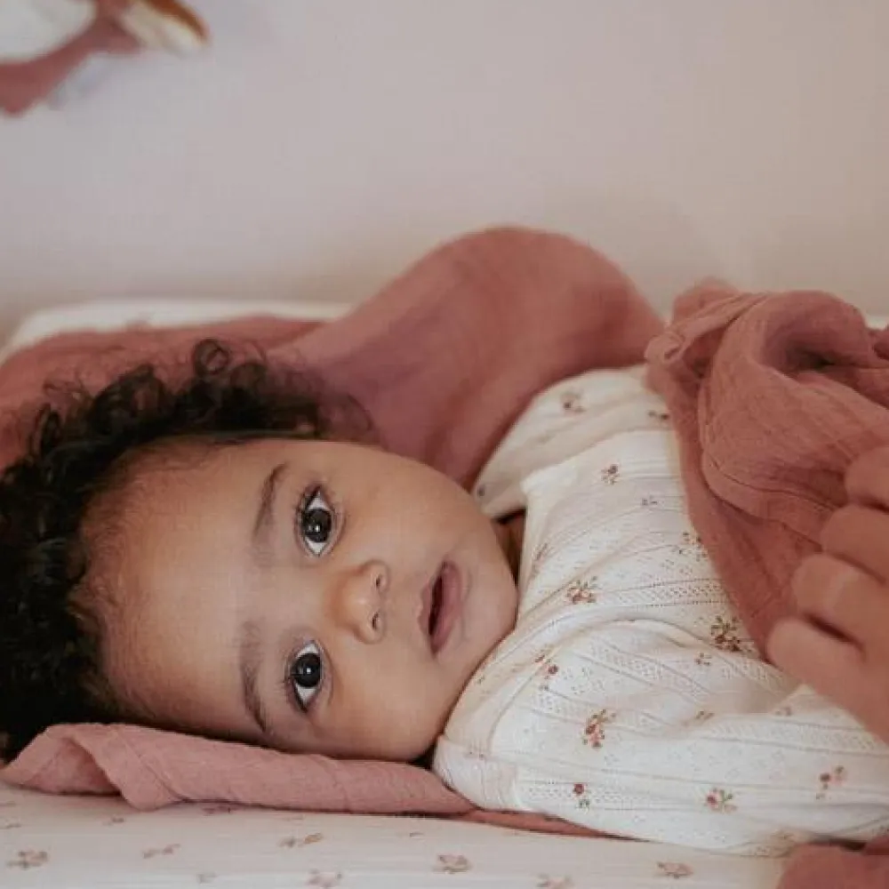 Little Dutch Eendelige pyjama - Wit - Fairy Garden - Fairy Blossom