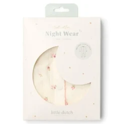 Little Dutch Eendelige pyjama - Wit - Fairy Garden - Fairy Blossom