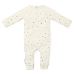 Little Dutch Eendelige pyjama - Wit - Forest Friends - Forest Treasures