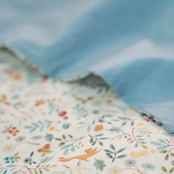 Little Dutch Eenpersoons dekbedovertrek - Meerkleurig - Forest Friends - Forest Wonders