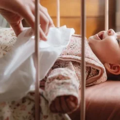 Little Dutch Eenpersoons hoeslaken - Roze - Essentials