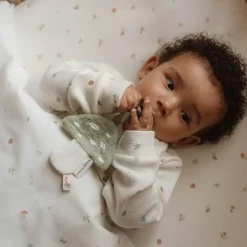 Little Dutch Eenpersoons hoeslaken - Wit - Maat Eenpersoons - Forest Friends - Forest Treasures