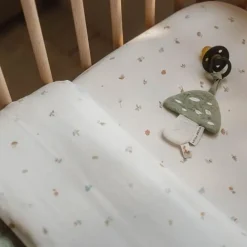 Little Dutch Eenpersoons hoeslaken - Wit - Maat Eenpersoons - Forest Friends - Forest Treasures