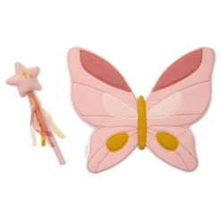 Little Dutch Feeënvleugels en toverstaf - Roze - Fairy Garden