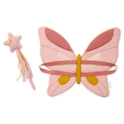 Little Dutch Feeënvleugels en toverstaf - Roze - Fairy Garden