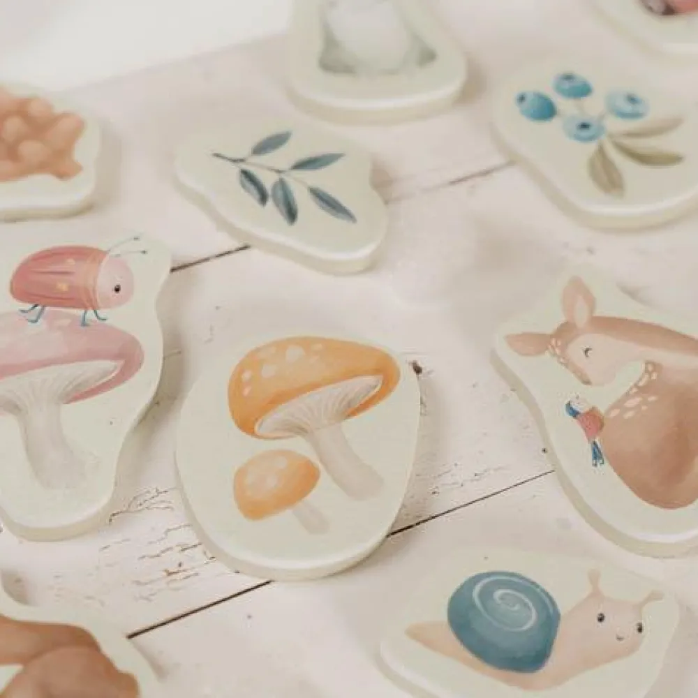 Little Dutch Foam figuren - Meerkleurig - Forest Friends