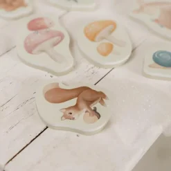 Little Dutch Foam figuren - Meerkleurig - Forest Friends