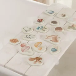 Little Dutch Foam figuren - Meerkleurig - Forest Friends