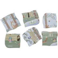 Little Dutch Foam puzzel - Meerkleurig - Forest Friends