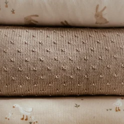 Little Dutch Gebreid ledikantdeken – Beige – Essentials