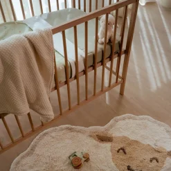 Little Dutch Gebreid ledikantdeken - Fleece – Wit – Essentials