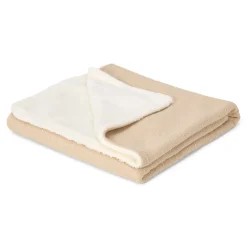 Little Dutch Gebreid ledikantdeken - Fleece - Beige - Essentials