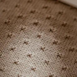 Little Dutch Gebreid ledikantdeken - Fleece - Beige - Essentials