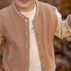 Little Dutch Gebreid vest - Bruin - Forest Friends