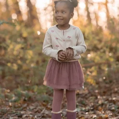 Little Dutch Gebreid vest - Zand - Fairy Garden