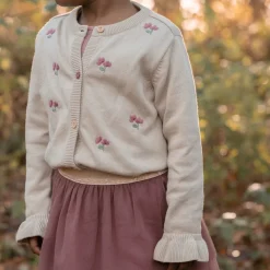 Little Dutch Gebreid vest - Zand - Fairy Garden