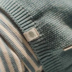 Little Dutch Gebreid vestje - Blauw - Forest Friends