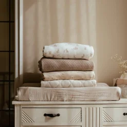 Little Dutch Gebreid wiegdeken - fleece - Beige - Essentials