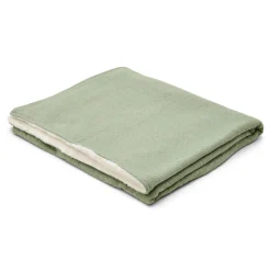 Little Dutch Gebreid wiegdeken - Fleece – Groen – Essentials