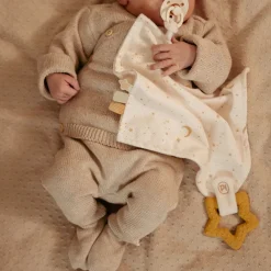Little Dutch Gebreide broek - Beige - Newborn Naturals