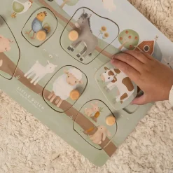 Little Dutch Geluidenpuzzel Little Farm