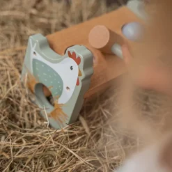 Little Dutch Hamerbankje met ballen Little Farm