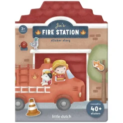 Little Dutch Herbruikbare Stickers - Essentials - Jim