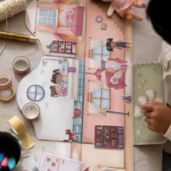 Little Dutch Herbruikbare Stickers - Essentials - Rosa