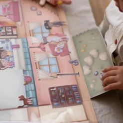 Little Dutch Herbruikbare Stickers - Essentials - Rosa