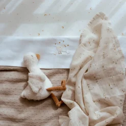 Little Dutch Hoeslaken - Wit - 70 x 140/150 cm - Newborn Naturals - Little Goose