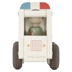 Little Dutch Houten ambulance - Wit - Essentials