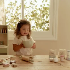 Little Dutch Houten bakset – Meerkleurig – Essentials