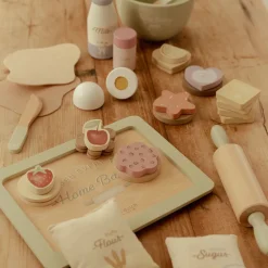 Little Dutch Houten bakset – Meerkleurig – Essentials