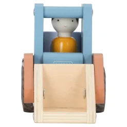 Little Dutch Houten bulldozer – Blauw – Essentials
