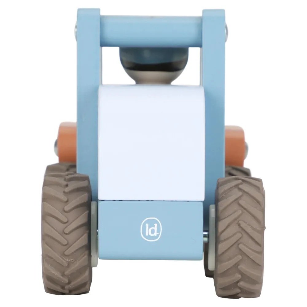 Little Dutch Houten bulldozer – Blauw – Essentials