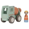 Little Dutch Houten cementwagen – Groen – Essentials