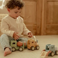 Little Dutch Houten cementwagen – Groen – Essentials