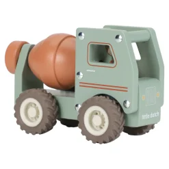 Little Dutch Houten cementwagen – Groen – Essentials