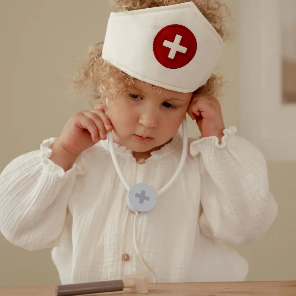 Little Dutch Houten doktersset - Groen - Essentials