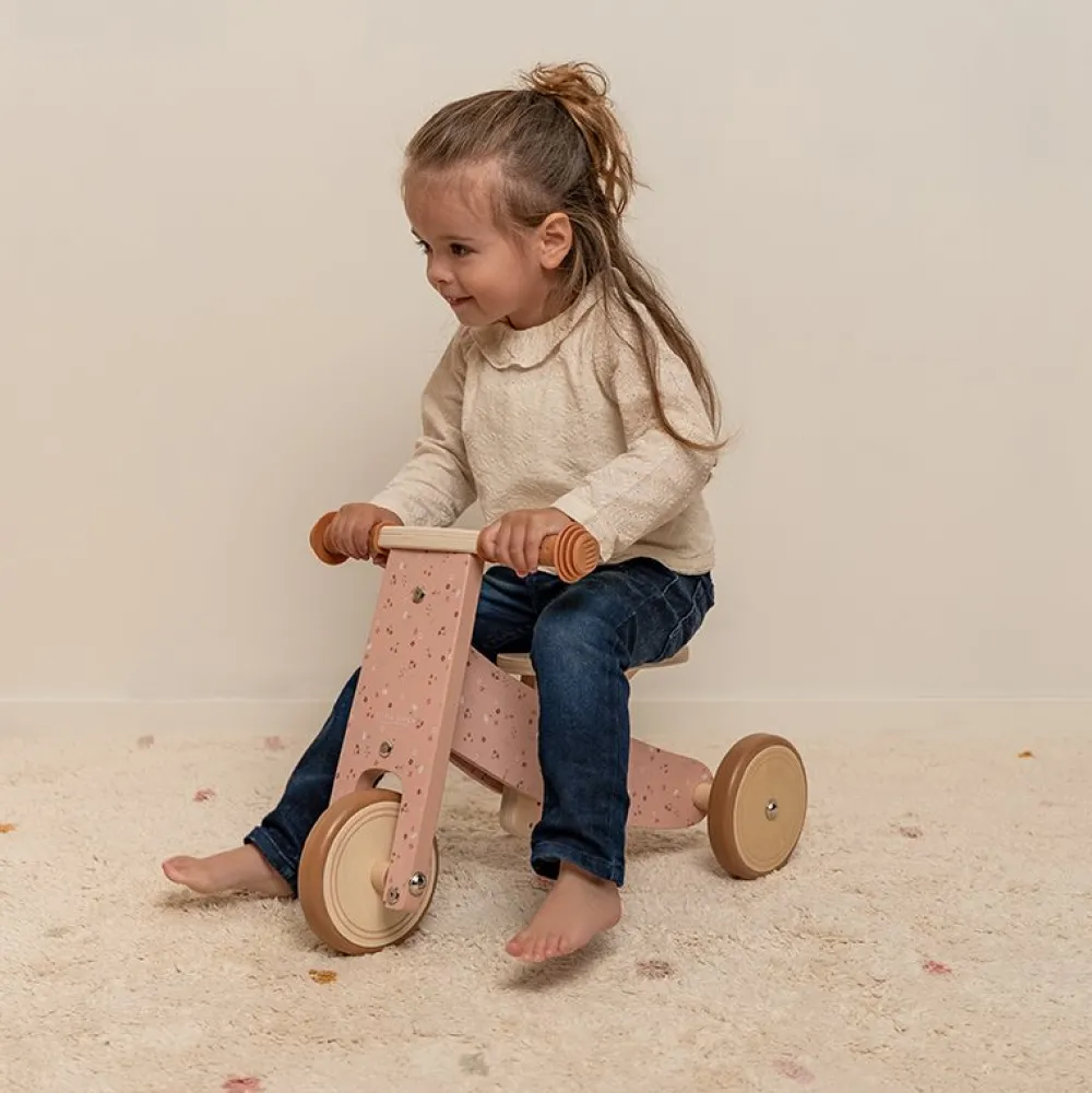 Little Dutch Houten Driewieler Roze