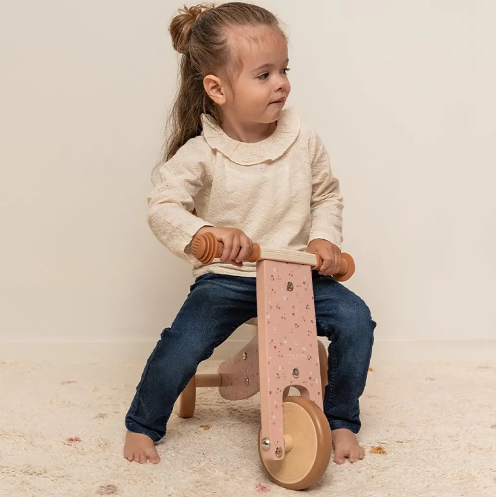 Little Dutch Houten Driewieler Roze