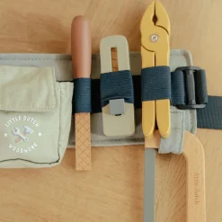 Little Dutch Houten gereedschapsriem - Blauw - Essentials