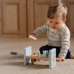 Little Dutch Houten Hamerbank - Blauw - Forest Friends