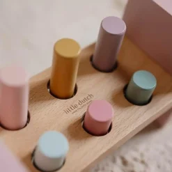 Little Dutch Houten Hamerbank - Roze - Fairy Garden